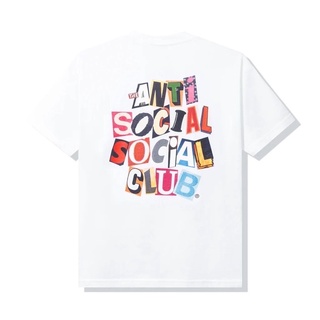 แฟชั่นคลาสสิก🔥 เสื้อยืดแขนสั้น Anti Social club 3D2 🔥