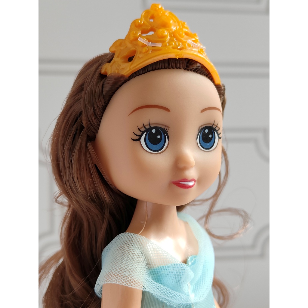 พร้อมส่ง-ตุ๊กตาเจ้าหญิงดิสนีย์-ขนาดเล็ก-16-ซม-สําหรับเด็กผู้หญิง