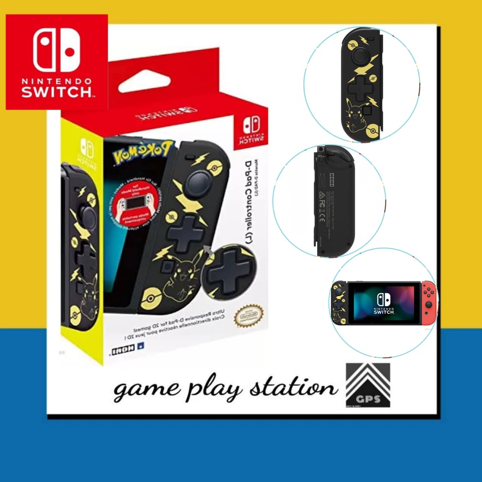 nintendo switch d-pad controller ( L ) pokemon ( hori แท้ ) | Shopee ...