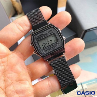 สายนาฬิกาแบรนด์เนม เข็มขัดแฟชั่น Casio F91 สายแม่เหล็กหน้าเพชรกลิตเตอร์ตัวปังมาครบสี 🔥