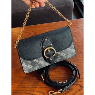 Coach Beat Crossbody Clutch In Signature Canvas With Horse And Carriage Print((6910//4760))