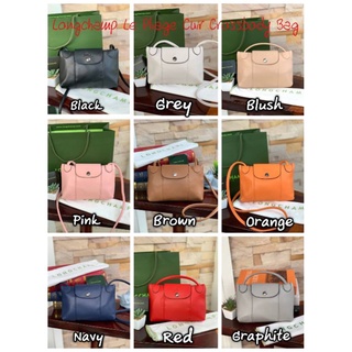 กระเป๋าสะพาย Longchamp Le Pliage Cuir Crossbody Bag