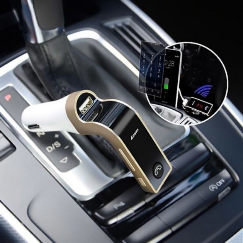 ภาพหน้าปกสินค้าCar Bluetooth G7 บูลทูธเครื่องเสียงรถยนต์ G7 FM Car อุปกรณ์รับสัญญาณบลูทูธในรถยนต์ ขาร์จรถยนต์ MP3