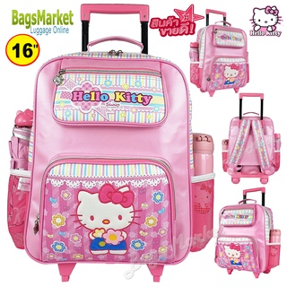 ลิขสิทธิ์แท้ 100%🔥🎒Kids Luggage 16" กระเป๋าเป้มีล้อลากสำหรับเด็ก กระเป๋านักเรียน เป้ล้อลาก Micky-Minnie-Disney