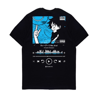 เสื้อยืดผู้ชาย เสื้อยืด พิมพ์ลาย Kizaru One Piece WE ARE Music Series S-5XL