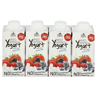 Farm Fresh Mixed Berries Yogurt Drink UHT 4 x 200ml