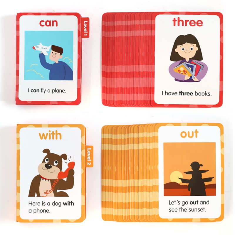 saalin-220-sight-words-flashcards-แฟลชการ์ด-บัตรคำ-จำนวน-220ใบ-แบ่งเป็น5ระดับ