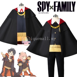 ชุดคอสเพลย์ ชุดคอสเพลย์ การ์ตูน Spy X Family Anya Forger Damian Desmond สีดํา สําหรับนักเรียน