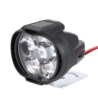 【6/5】ไฟหน้ารถจักรยานยนต์ไฟตัดหมอก Led สปอตไลท์สําหรับ Atv 12V 6500 K