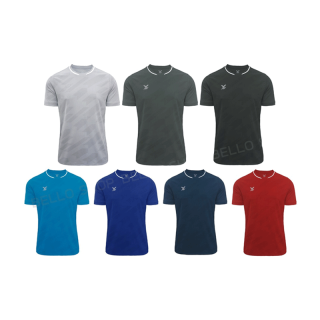 โปรโมชั่น : เสื้อกีฬา FBT เสื้อออกกำลังกาย ชุดกีฬา คอกลม เอฟบีที เสื้อฟุตบอล ของแท้ แบรนด์ไทย B2A214 แขนสั้น รุ่นปี 2023