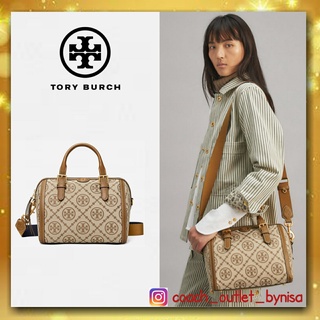 Tory burch T Monograme Jacquard Mini Barrel