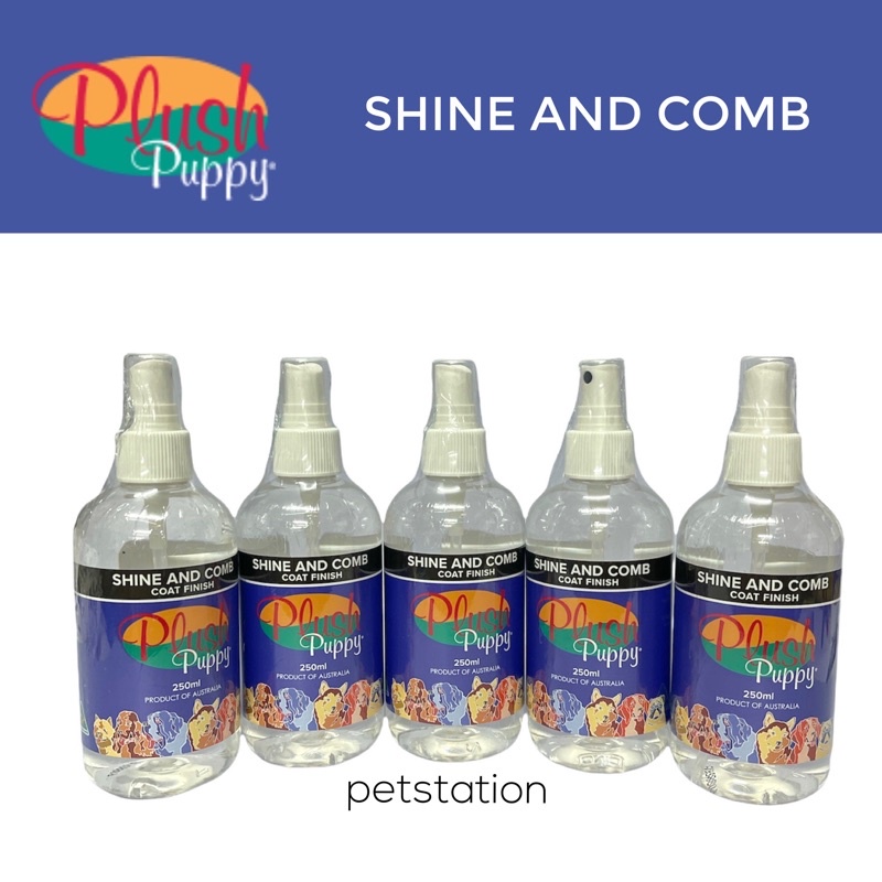 Plush Puppy Shine and Comb Shopee