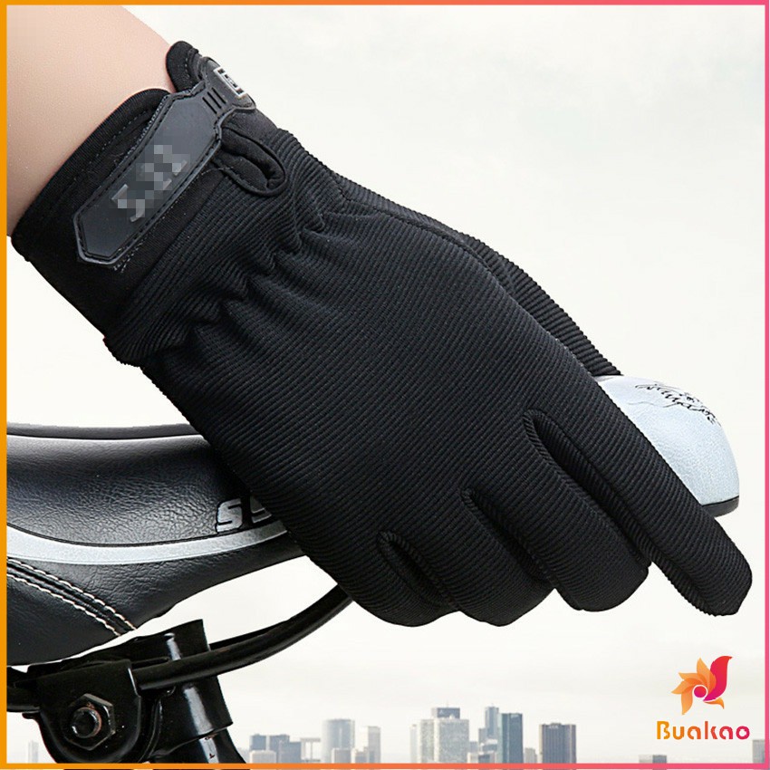 buakao-ถุงมือมอเตอร์ไซค์-รุ่น-5-11-ไบค์เกอร์-non-slip-gloves