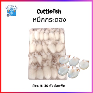 ภาพหน้าปกสินค้าปลาหมึกกระดอง (16-30 ตัวต่อแพ็ค) (Whole Cleaned Cuttlefish 16-30 pc./pack) ที่เกี่ยวข้อง