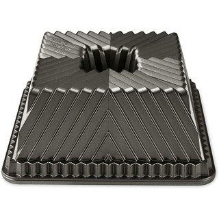 Pre order Nordic Ware 80577 Bundt Squared Pan, 10-Cup Capacity, Graphite(รอสินค้า15วัน)นำเข้าUSA