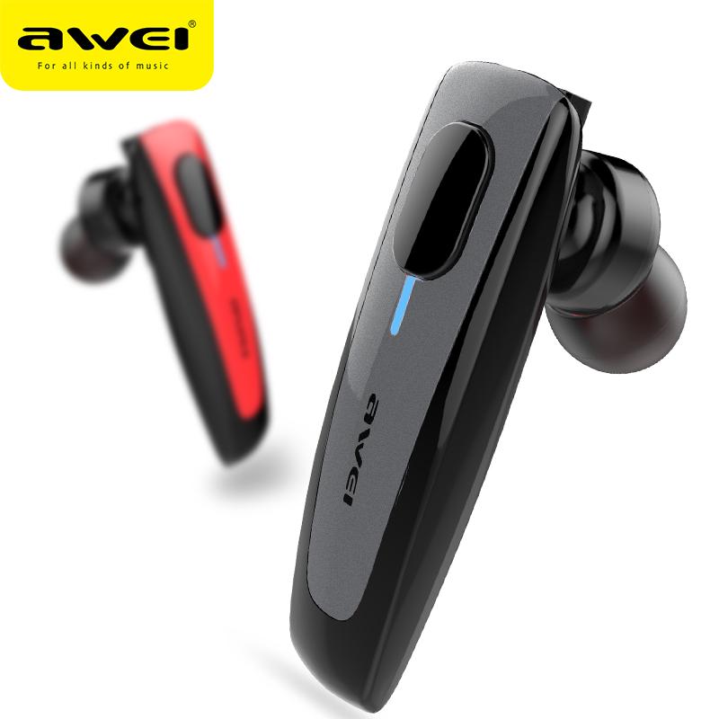 Awei N3 บลูทู ธ หูฟังไร้สายหูฟังหูฟังสำหรับโทรศัพท์มือฟรี Auriculares