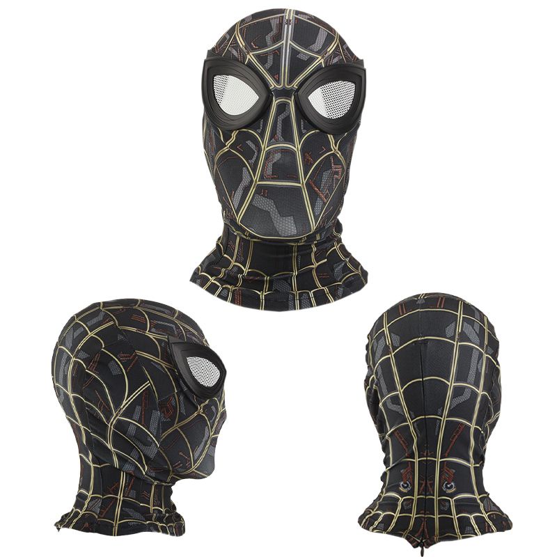 ภาพสินค้าหน้ากากคอสเพลย์ Spider Man แบบยืดหยุ่น สําหรับเด็ก และผู้ใหญ่ จากร้าน clothesparadise.th บน Shopee ภาพที่ 4