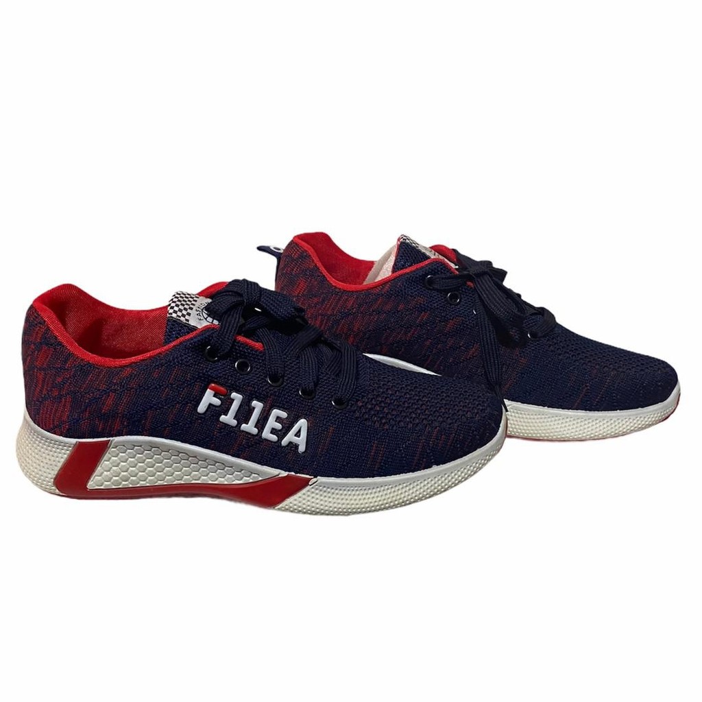 รองเท้าผ้าสำหรับผู้ชาย-fila-0005-สีดำ-แดง