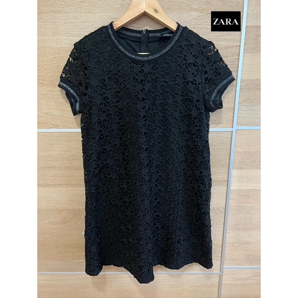 zara-knit-x-cotton-dress-สีดำสนิท-สภาพดี-อก-38-ยาว-32-ป้าย-m-ตำหนิ-tag-ครบ-code-0032-4