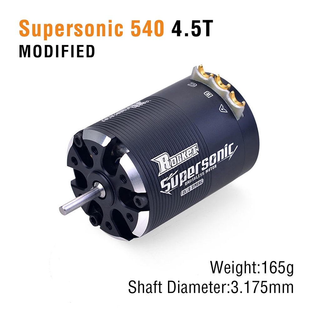 Moteur Brushless Himoto 540 8.5T – Sensored, Pour Voiture RC 1/10, Neuf