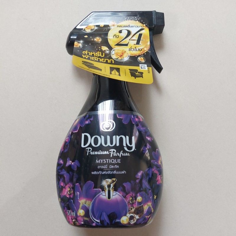 downy-mystique-ผลิตภัณฑ์ขจัดกลิ่นบนผ้า-370ml