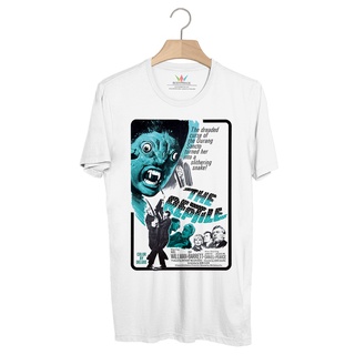 BP743 เสื้อยืด Horror Movie Retro Poster : The Reptile