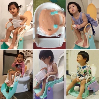 2 step potty trainer (บรรไดชักโครก-กระโถน) The blessed Forest