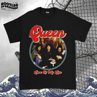 เสื้อเชิ้ต Queen 80s Band สไตล์วินเทจS-5XL