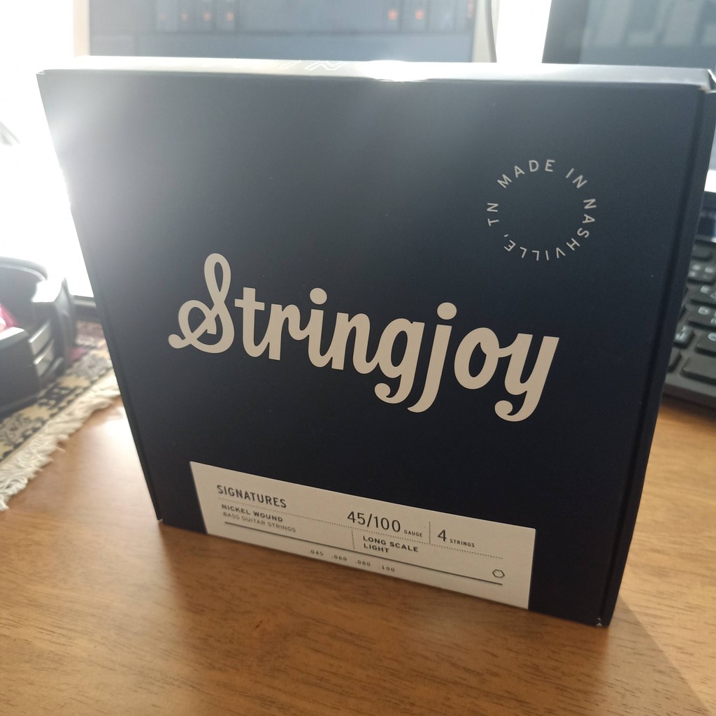 stringjoy-signatures-สายกีตาร์เบส-4-สาย-แบบนิกเกิล-long-scale-45-100-4-strings-made-in-usa