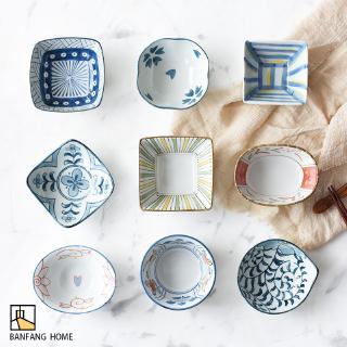 Hand-painted creative sauce bowl Irregular soy sauce bowl