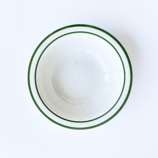 ชาม จาน ถ้วย เซรามิ คชามเซรามิคเคลือบสีเขียวลายงาสไตล์ย้อนยุค ชามอาหารเช้าซีเรียล ชามสลัดผลไม้Tableware Cup Plates Bowls