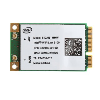 ภาพหน้าปกสินค้าการ์ดIntel 5100 Wifi 512an_mmw 300 M Mini Pci - E Wlan Card 2 . 4 / 5 Ghz การ์ดเชื่อมต่ออินเตอร์เน็ตไร้สาย ที่เกี่ยวข้อง