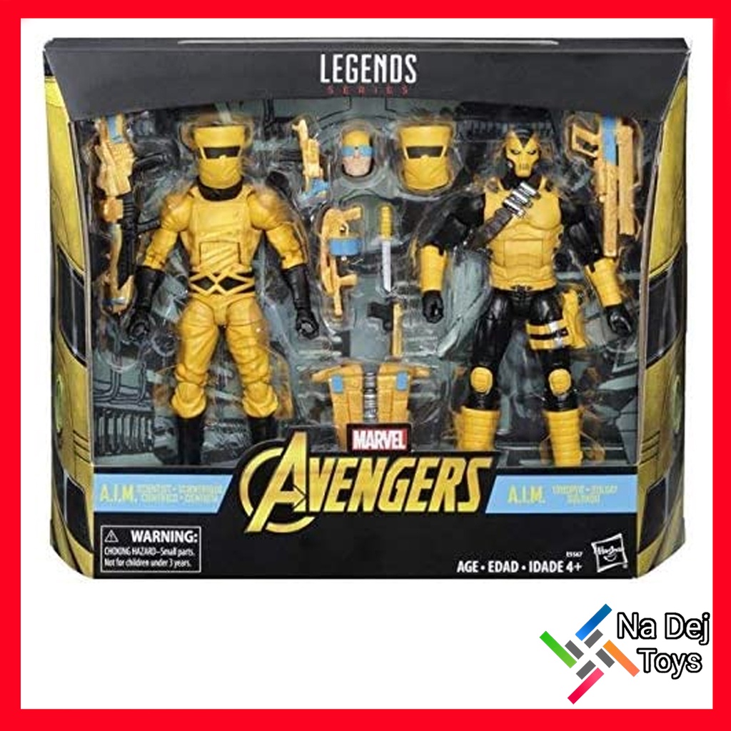 Marvel Legends Avengers 2-Pack A.I.M. Scientist & A.I.M. Trooper