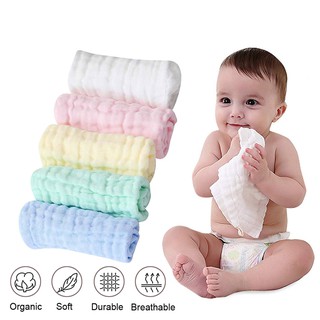 ผ้าเช็ดหน้าเด็ก อ่อน ผ้าเช็ดตัวผืนเล็ก ซุปเปอร์อ่อนเหมาะสำหรับการใช้งานของทารก Baby Towel  Kid Towels Super Soft