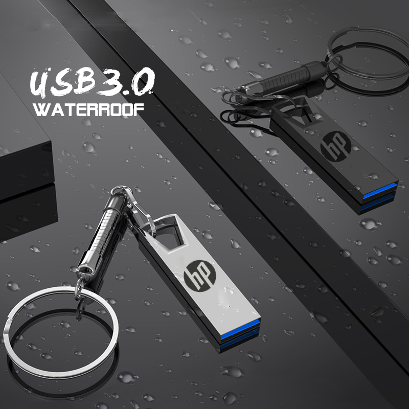 ภาพสินค้าแฟลชไดรฟ์ USB กันน้ำ ความเร็วสูง 2 Tb Hp จากร้าน qkh666th บน Shopee ภาพที่ 3