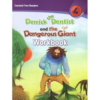 DKTODAY หนังสือ CARAMEL TREE 4:DERRICK THE DENTIST&amp;THE DANGEROUS GIANT(STORY+WB)