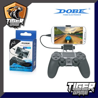 ภาพขนาดย่อของสินค้าที่จับมือถือกับจอย Ps4 Dobe Mobile Phone Clamp for PS4 Controller (Dobe)(ที่จับมือถือสำหรับเล่นเกมส์) (TP4-016B)