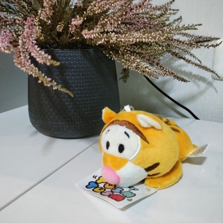 พวงกุญแจ​ ทิกเกอร์​ Tigger​ ทรง ​Tsum​ Tsum​ จาก​ Winnie​ the Pooh งานลิขสิทธิ์​แท้​ Disney งานป้ายห้อย