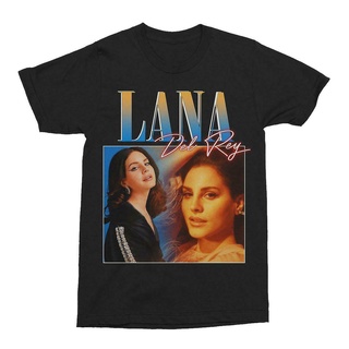 tshirtเสื้อยืดคอกลมฤดูร้อนเสื้อยืด ลายนักร้อง Lana Del Rey สไตล์วินเทจ ไซซ์ S - 5XlSto4XL