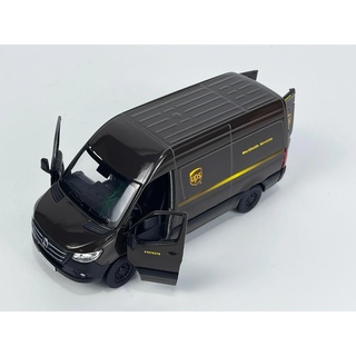 รถตู้เบนซ์ โมเดลรถตู้ โมเดลรถเหล็ก ตู้เบนซ์ MERCEDES BENZ SPRINTER UPS ...