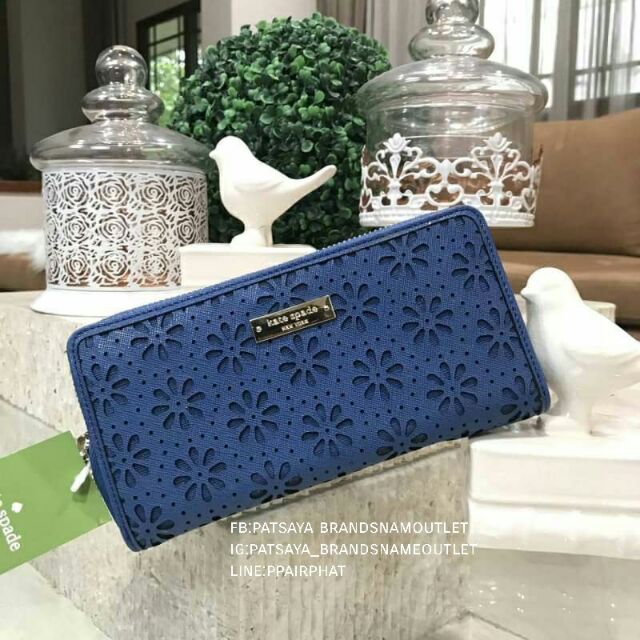 พร้อมส่งความสวย-new-arrival-kate-spade-new-york-womens-zips-walletแท้-outlet