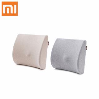 ต้นฉบับ Xiaomi Mijia 8 H หน่วยความจำฝ้ายหมอนเอวนุ่มสบายปกป้องเอวสำหรับสำนักงานรถส่วนที่เหลือผ่อนคลาย