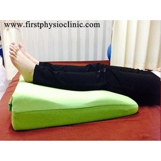 FIRSTPHYSIO เบาะรองลดขาบวม (Leg Pillow) หมอนรองขา หมอนรองขาสำหรับบรรเทาอาการปวด หมอนรองขาสำหรับสตรีตั้งครรภ์ หมอนรองข...