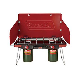 8.8 โค้ด "HSPAT10" ลดทันที 10% สูงสุด 1,000.-.COLEMAN POWERHOUSE LP 2-Burner STOVE RED