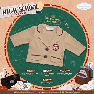 High School Girl Jacket - SG10 เสื้อแจ็กเก็ตไฮสคูลเด็กหญิง