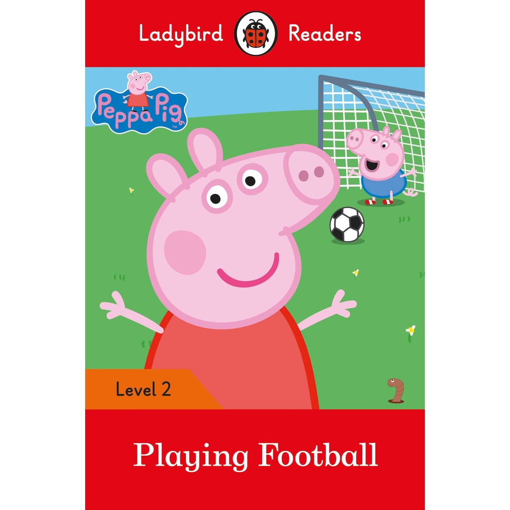 dktoday-หนังสือ-ladybird-readers-2-peppa-pig-playing-football