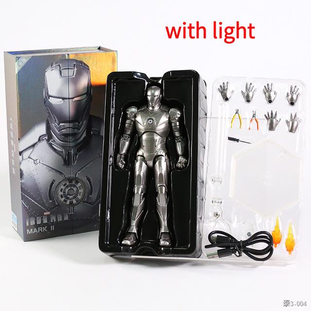 NEUF ZD-MK6: ZD Toys Marvel Iron Man Mark 6 Mark VI 7 Pouces Figurine Articulée EUR 28,12 - Foto 2