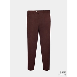 DGRIE Burgundy Two Tone Pants-กางเกงสีแดงเบอร์กันดี