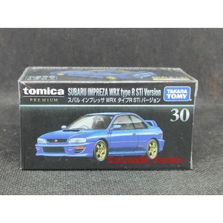 Tomica Premium No.30 Subaru Impreza WRX type R STi version.