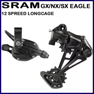 ใหม่ Sram GX NX SX EAGLE Shifter Rear Derailleur SGS ทริกเกอร์ทริกเกอร์ ความเร็ว 1x12 GX NX SX Rear Derailleur กรงยาว